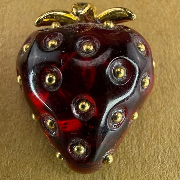 💥KATE SPADE - "Tutti Fruity" Strawberry Stud Earrings - 45U508 - Picture 3 of 7